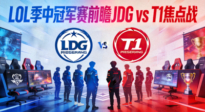LOL 季中冠军赛前瞻 JDG vs T1 焦点战